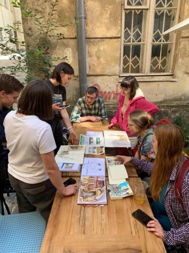 urbansketchers in Lviv